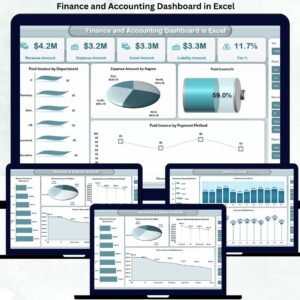 Finance and Accounting Dashboard in Excel