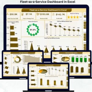 Fleet-as-a-Service Dashboard in Excel