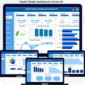 Health Tender Dashboard in Power BI