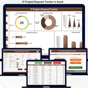 IT Project Request Tracker in Excel