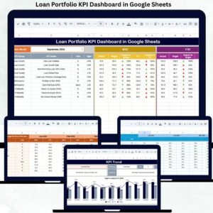 Loan Portfolio KPI Dashboard in Google Sheets