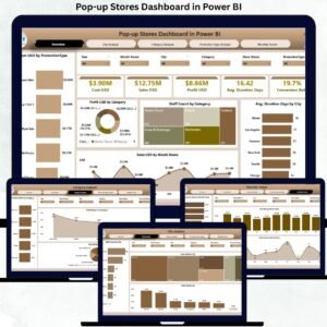 Pop-up Stores Dashboard in Power BI