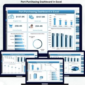Port Purchasing Dashboard in Excel