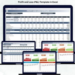 Profit and Loss (P&L) Template in Excel