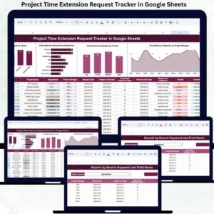 Project Time Extension Request Tracker in Google Sheets