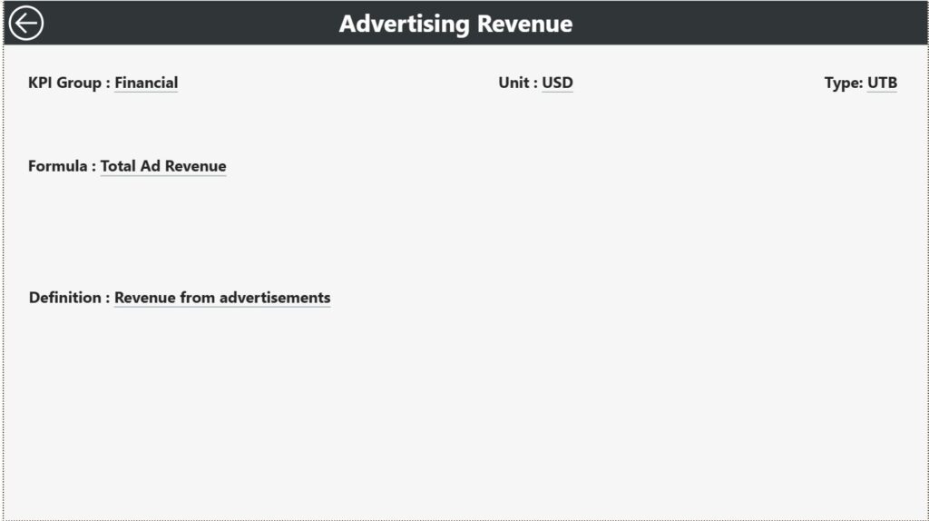 Public Broadcasting KPI Dashboard in Power BI - Next Gen Templates
