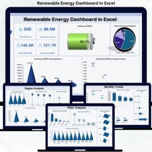 Renewable Energy Dashboard in Excel
