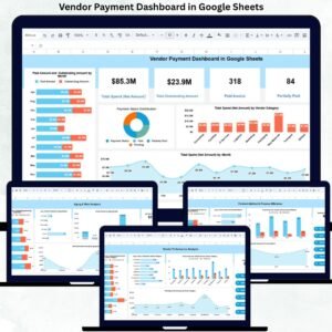 Vendor Payment Dashboard in Google Sheets