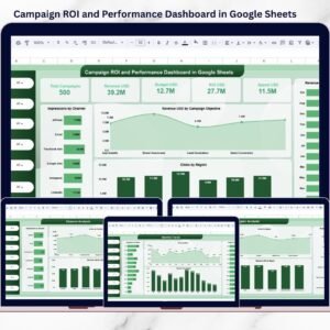 Campaign ROI and Performance Dashboard in Google Sheets