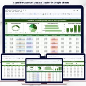 Customer Account Update Tracker in Google Sheets