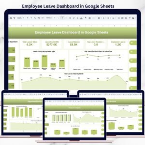 Employee Leave Dashboard in Google Sheets