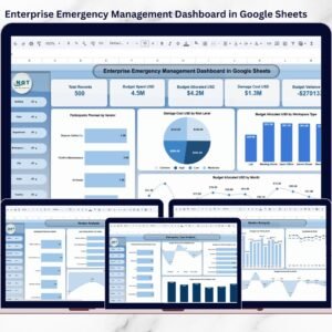 Enterprise Emergency Management Dashboard in Google Sheets