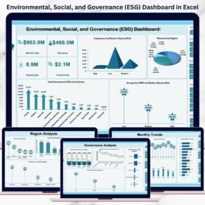 Environmental, Social, and Governance (ESG) Dashboard in Excel