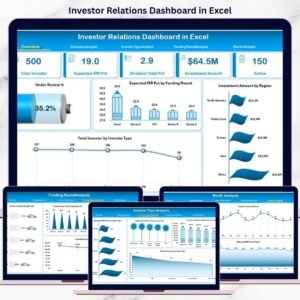 Investor Relations Dashboard in Excel