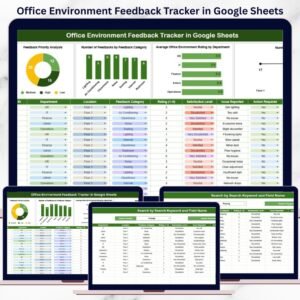 Office Environment Feedback Tracker in Google Sheets