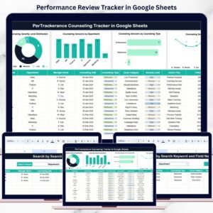 Per Trackerance Counselling Tracker in Google Sheets