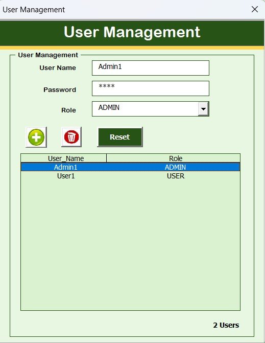 Probation and Confirmation Management System V1.0 in Excel VBA - Image 5