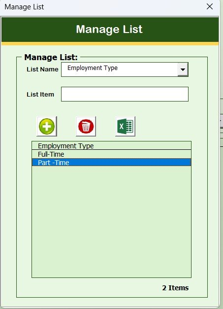 Probation and Confirmation Management System V1.0 in Excel VBA - Image 7