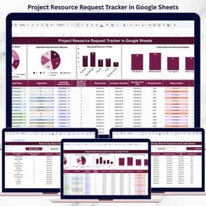 Project Resource Request Tracker in Google Sheets