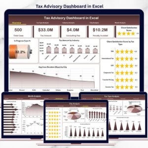 Tax Advisory Dashboard in Excel