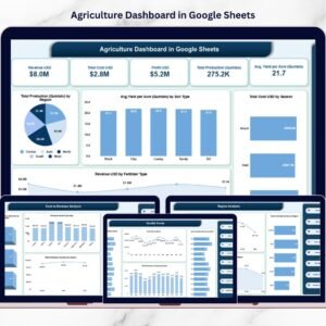 Agriculture Dashboard in Google Sheets