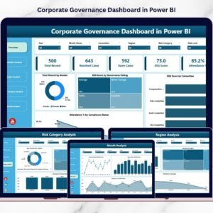 Corporate Governance Dashboard in Power BI