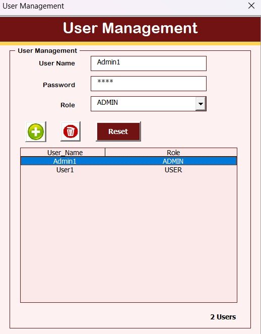 Expense Reimbursement Management System V1.0 in Excel VBA - Image 7