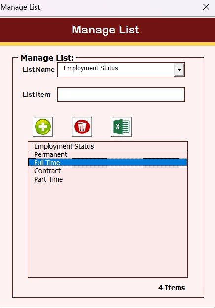 Expense Reimbursement Management System V1.0 in Excel VBA - Image 8