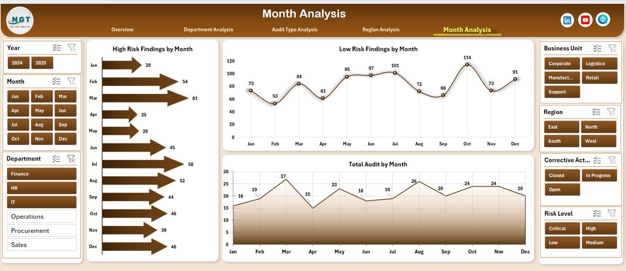 Financial Auditing Dashboard in Excel - Image 6