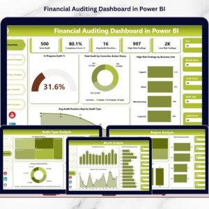 Financial Auditing Dashboard in Power BI