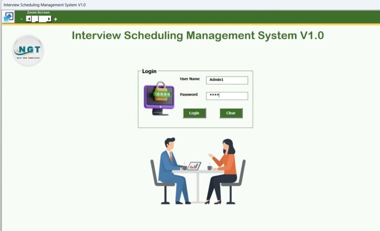 Interview Scheduling Management System V1.0 - Next Gen Templates