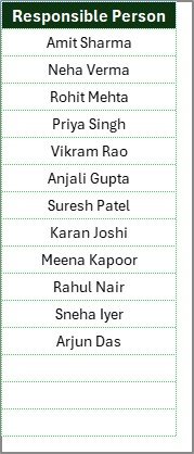 Inventory Audit Planner Checklist in Excel - Image 3