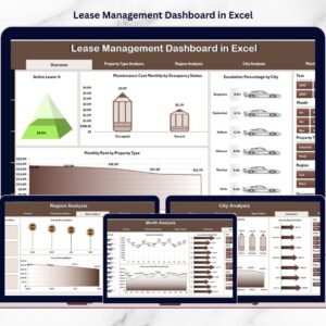 Lease Management Dashboard in Excel