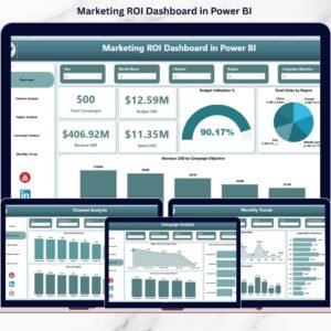 Marketing ROI Dashboard in Power BI