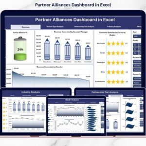 Partner Alliances Dashboard in Excel