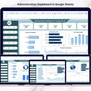 Administration Dashboard in Google Sheets