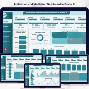 Arbitration and Mediation Dashboard in Power BI