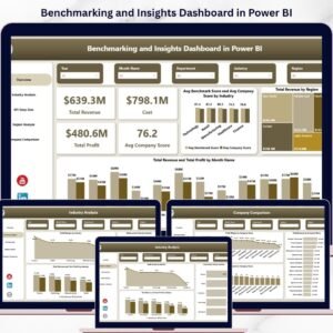 Benchmarking and Insights Dashboard in Power BI