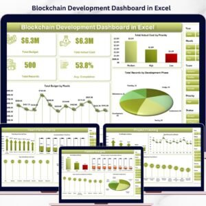 Blockchain Development Dashboard in Excel