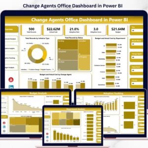 Change Agents Office Dashboard in Power BI