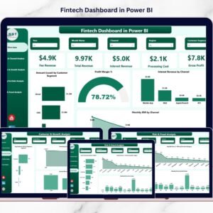 Fintech Dashboard in Power BI