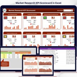 Market Research KPI Scorecard in Excel