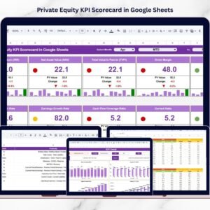 Private Equity KPI Scorecard in Google Sheets