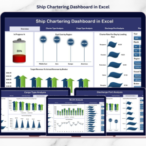 Ship Chartering Dashboard in Excel