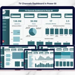 TV Channels Dashboard in Power BI