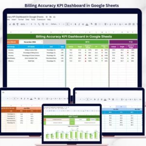 Billing Accuracy KPI Dashboard in Google Sheets