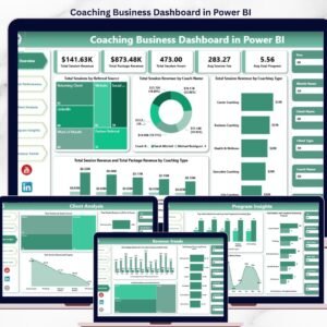 Coaching Business Dashboard in Power BI