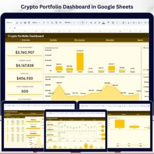 Crypto Portfolio Dashboard in Google Sheets