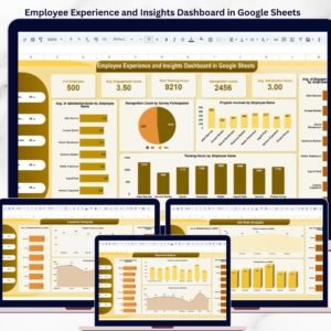 Employee Experience and Insights Dashboard in Google Sheets