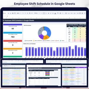 Employee Shift Schedule in Google Sheets